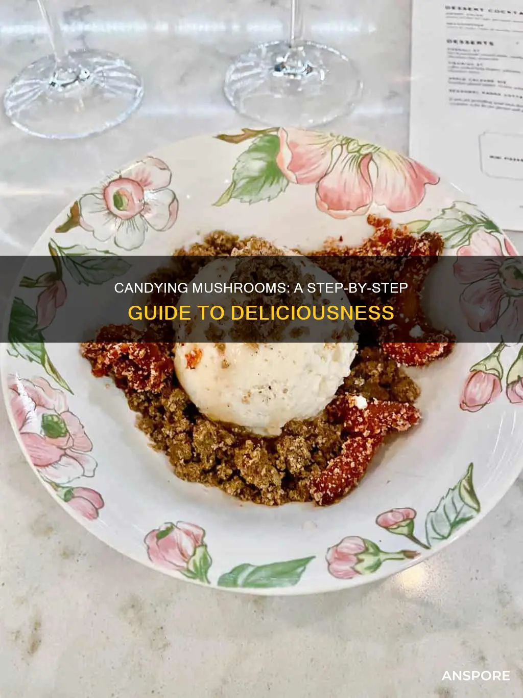 how to candy mushrooms