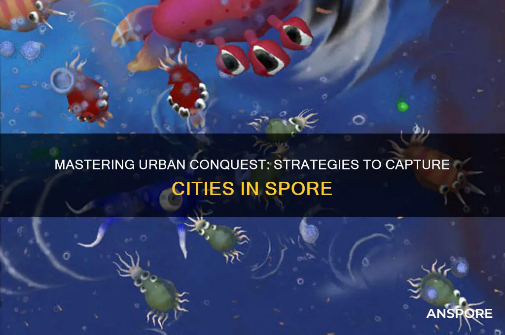 how to capture cities in spore