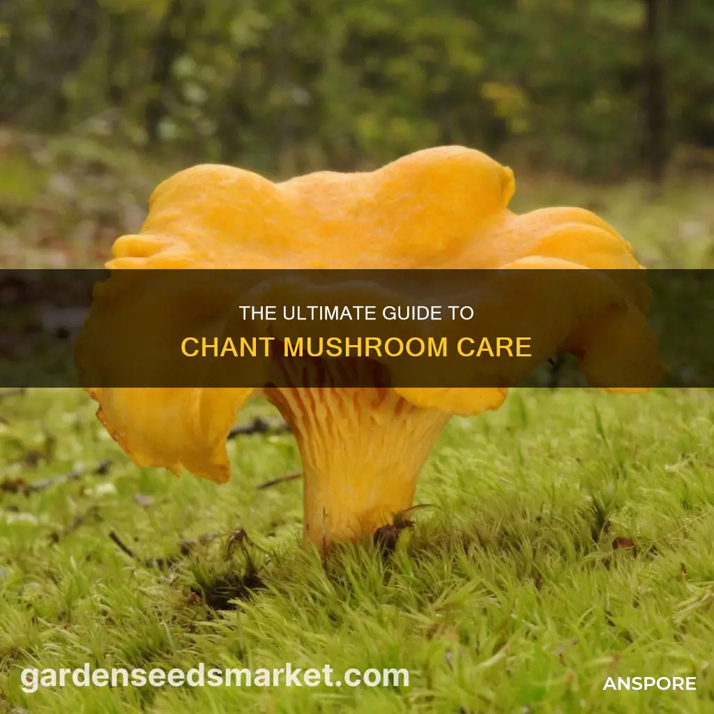 how to care for chant mushrooms