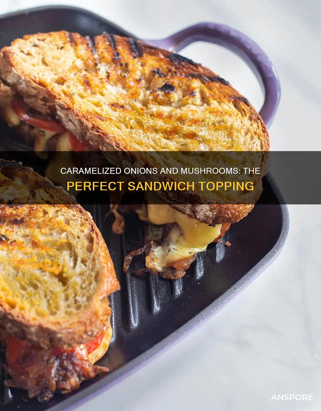 how to carmalize onions and mushrooms for sandwich