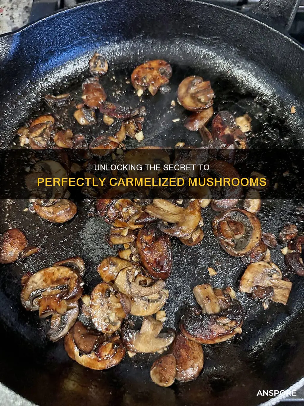 how to carmelize mushrooms