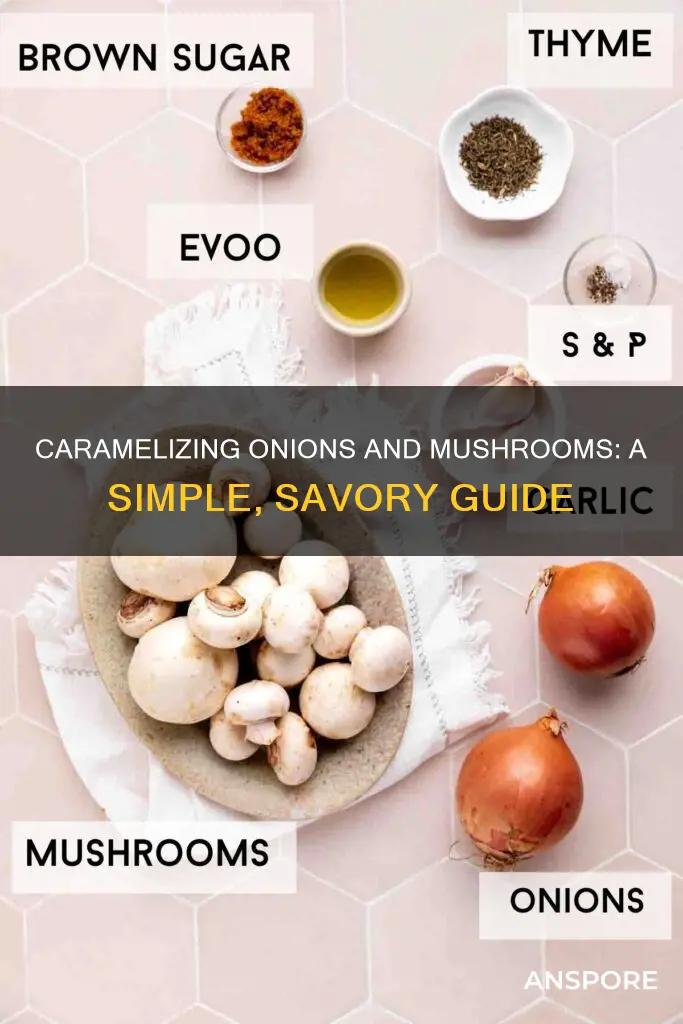 how to carmelize onions and mushrooms