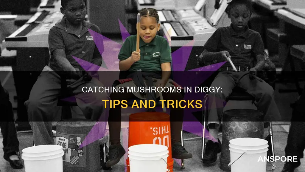 how to catch the mushroom in diggy