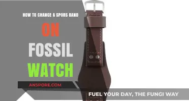 Easy Steps to Replace Your Fossil Watch's Sport Band
