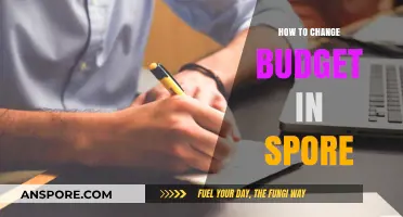 Mastering Spore Budget Adjustments: A Step-by-Step Guide to Changing Your Budget