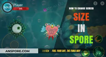 Adjusting Screen Size in Spore: A Step-by-Step Guide for Gamers