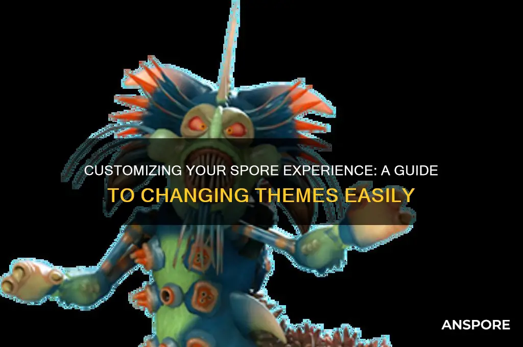 how to change spore theme