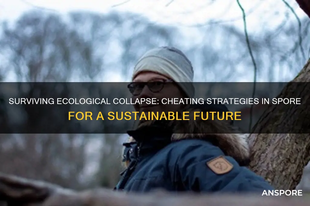 how to cheat ecological collapse spore