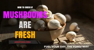 Ensure Fresh Mushrooms: A Quick Guide to Checking