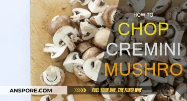 Chopping Cremini Mushrooms: The Easiest, Fastest Way