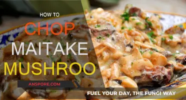 Chopping Maitake Mushrooms: The Right Way