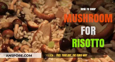 Chopping Mushrooms for Risotto: The Perfect Technique