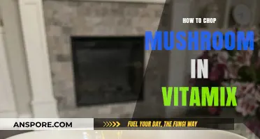 Chopping Mushrooms with Vitamix: Quick, Easy, Efficient