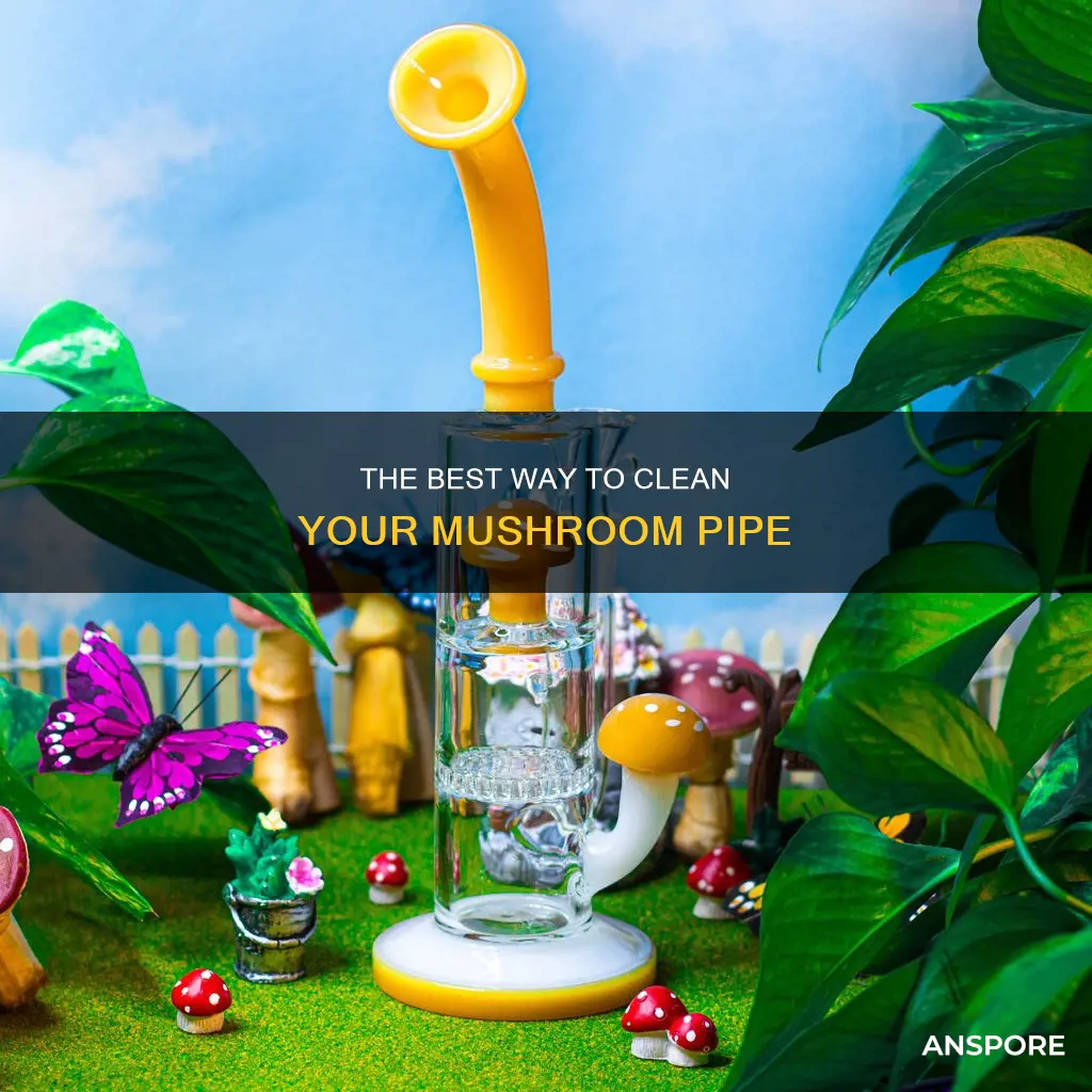 how to clean a mushroom pipe