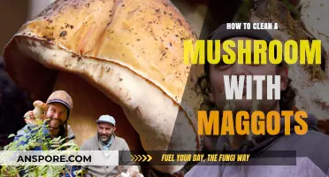 Cleaning Mushrooms: Maggot Removal Techniques