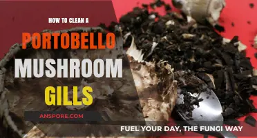 Mastering Portobello Prep: Easy Steps to Clean Mushroom Gills