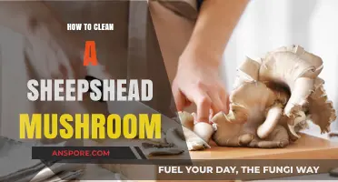 Cleaning Sheepshead Mushrooms: A Step-by-Step Guide