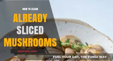 Easy Ways to Clean Sliced Mushrooms