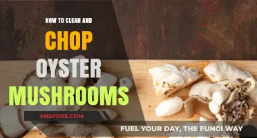 Cleaning and Chopping Oyster Mushrooms: A Step-by-Step Guide