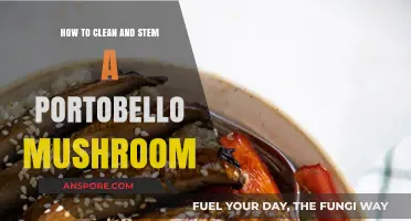 Mastering Portobello Prep: Easy Cleaning and Stemming Techniques