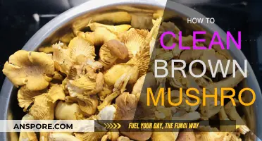 Cleaning Brown Mushrooms: A Step-by-Step Guide