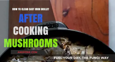 Mastering Cast Iron Care: Cleaning After Cooking Mushrooms
