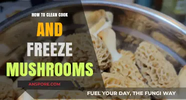 Mastering Mushrooms: Cleaning, Cooking, and Freezing Techniques for Perfect Preservation
