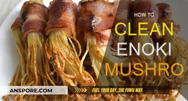 The Right Way to Clean Enoki Mushrooms