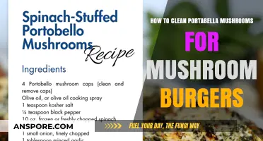 Perfect Portabella Prep: Cleaning Mushrooms for Delicious Veggie Burgers