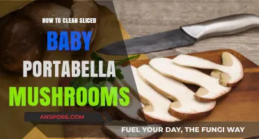 Easy Steps to Clean Sliced Baby Portabella Mushrooms Perfectly