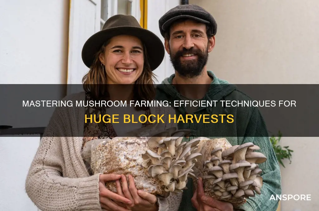 how to collect huge mushroom blocks