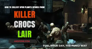 Safely Harvesting Spore Plants Spores from a Killer Croc's Lair