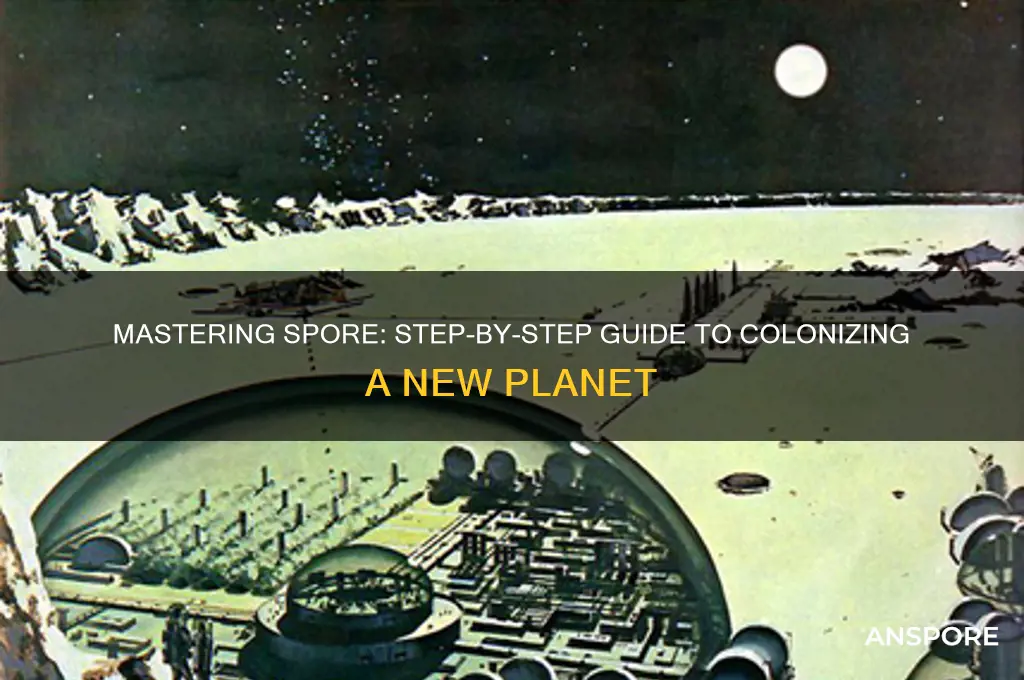 how to colonize a planet in spore
