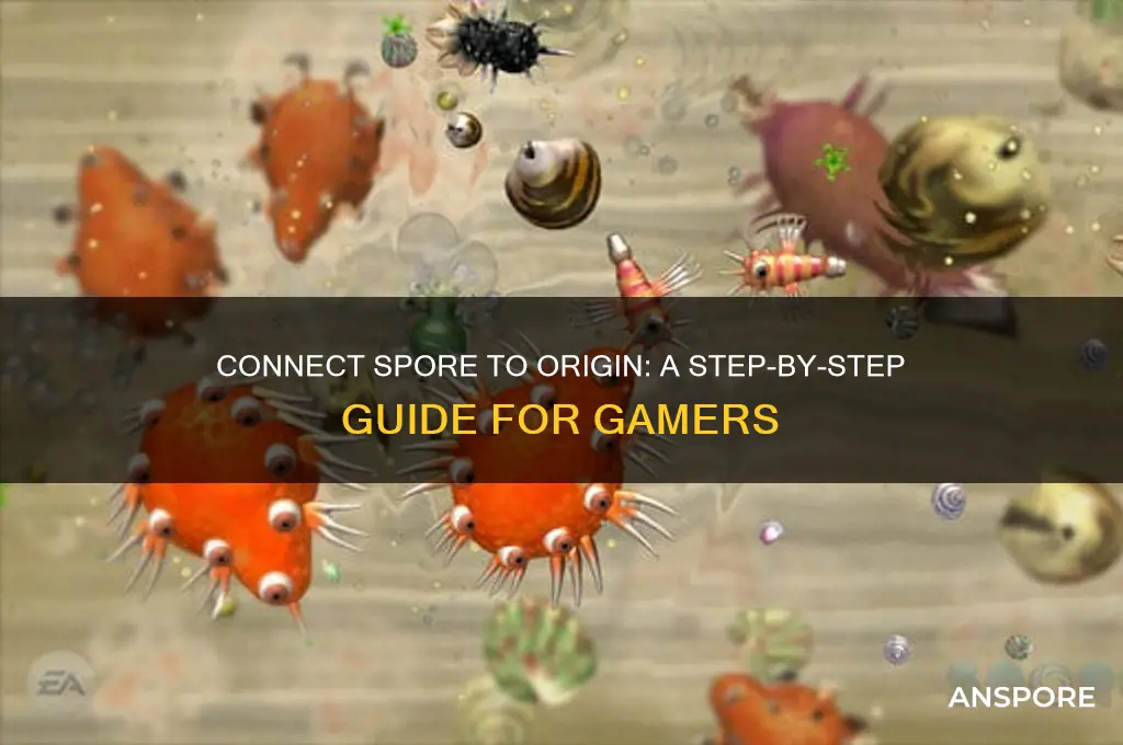 how to connect spore to origin