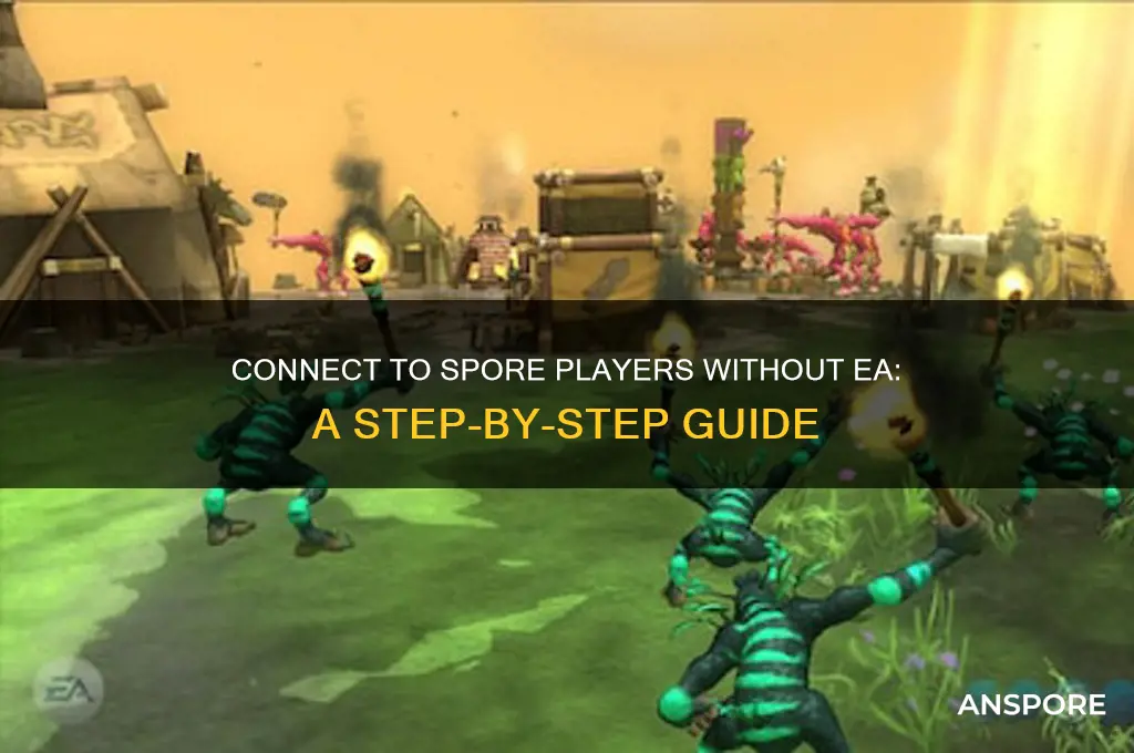 how to connect to other spore players without ea