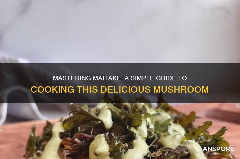 how to cook a maitake mushroom