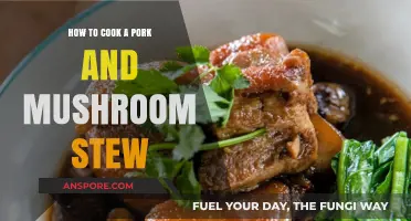 Hearty Pork and Mushroom Stew: A Cozy, Flavorful Comfort Food Recipe
