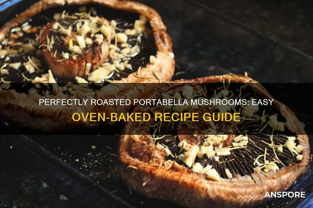 how to cook a portabella mushroom in the oven