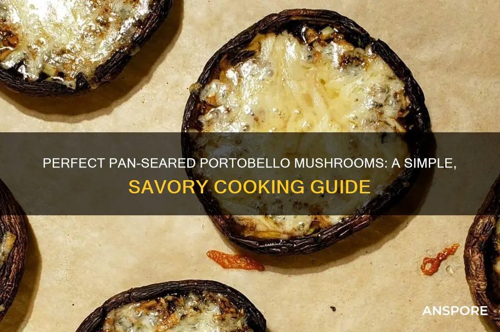 how to cook a portobello mushroom in a pan