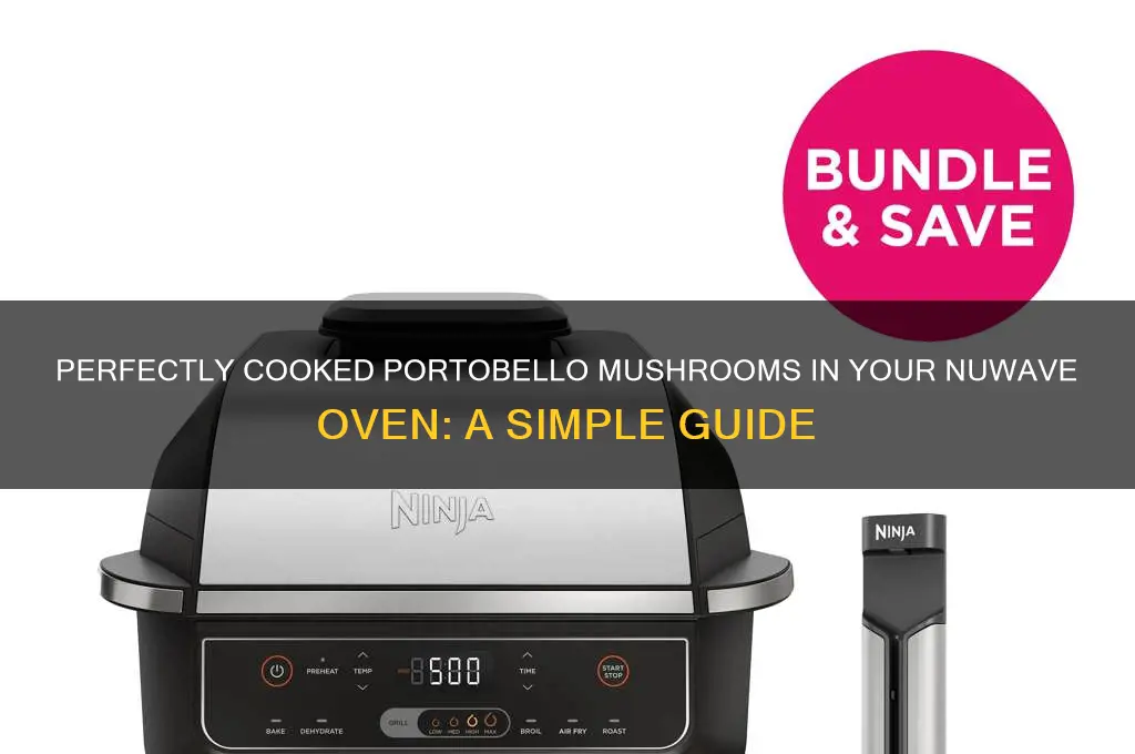 how to cook a portobello mushroom in nuwave oven