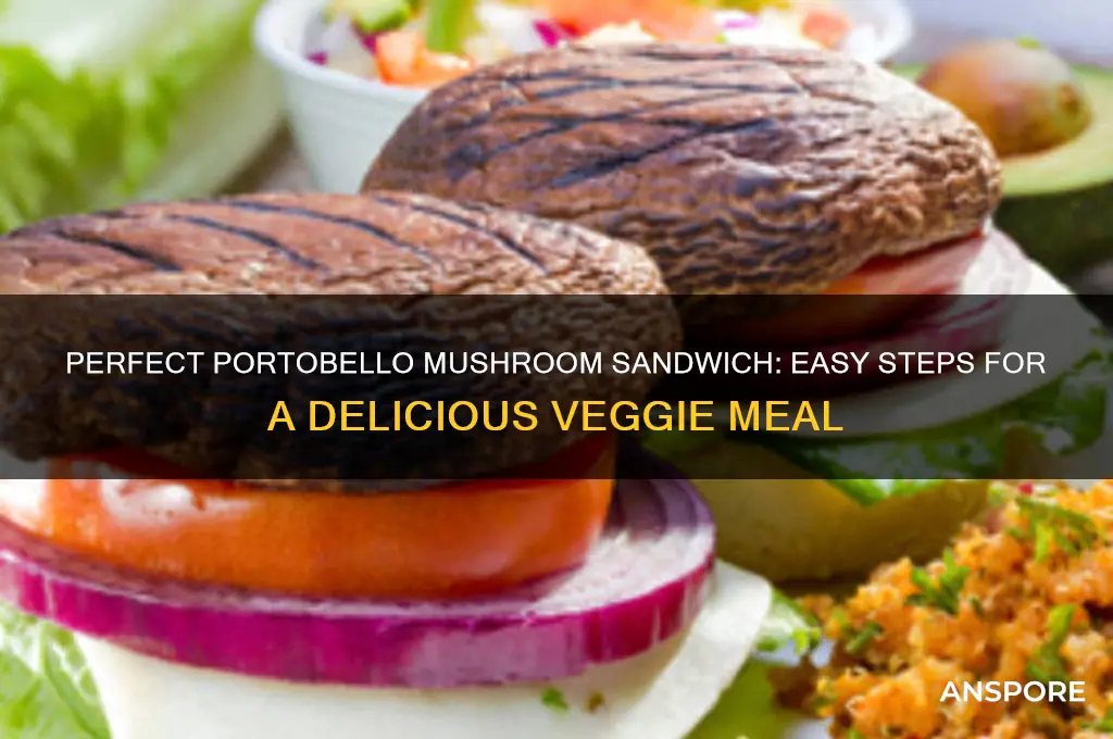 how to cook a portobello mushroom sandwich