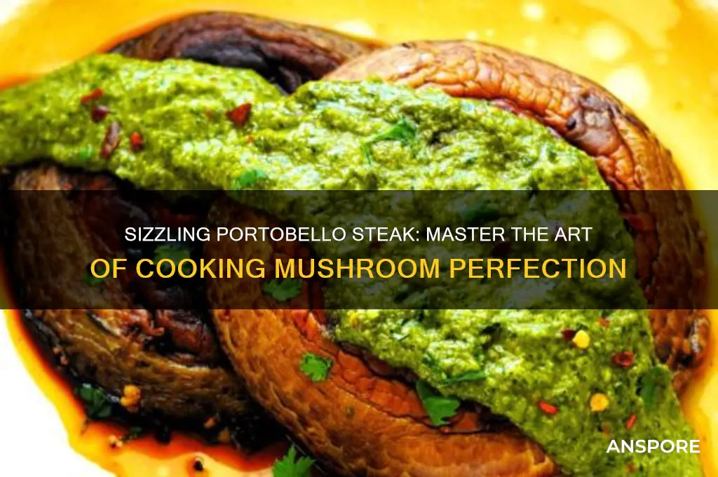 how to cook a portobello mushroom steak