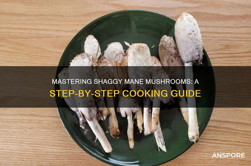 how to cook a shaggy mane mushroom