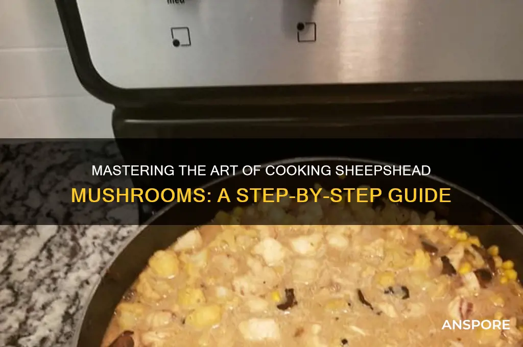 how to cook a sheepshead mushroom
