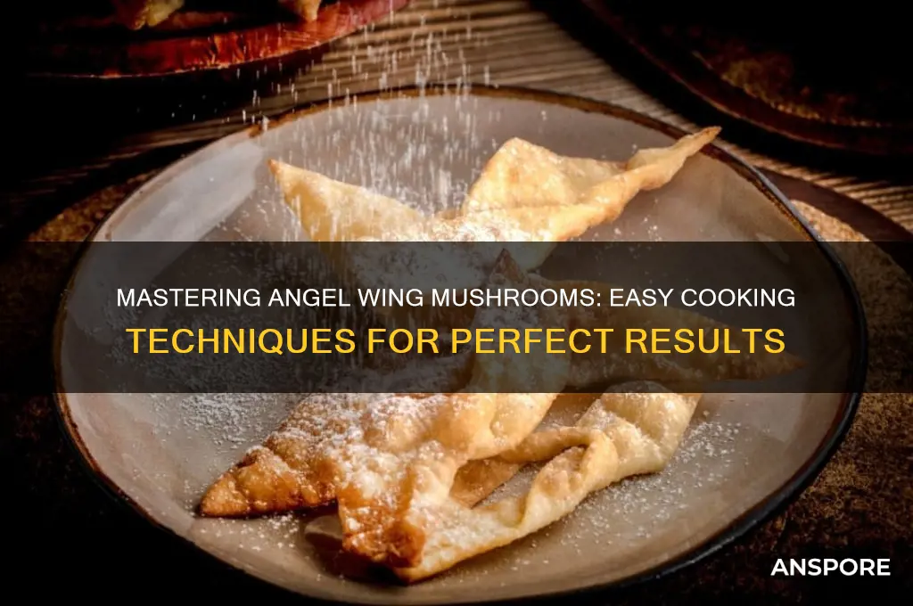 how to cook angel wing mushrooms