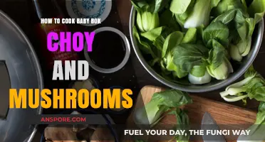 Sautéed Baby Bok Choy and Mushrooms: A Quick, Healthy Recipe