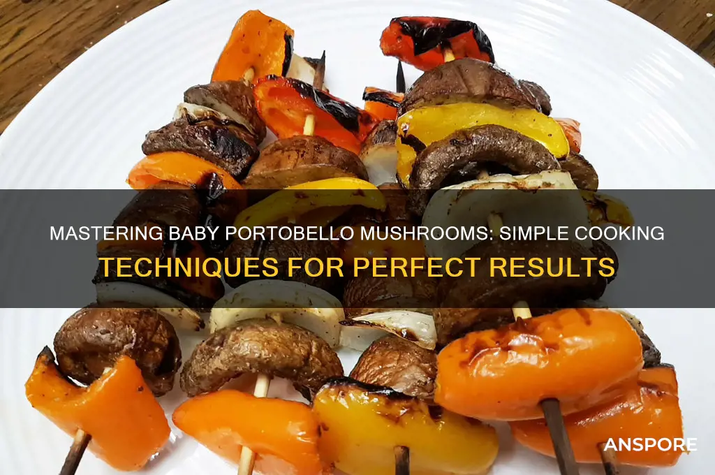 how to cook baby portobello mushrooms