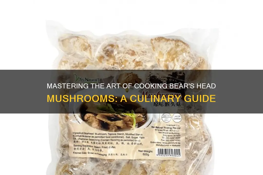 how to cook bear