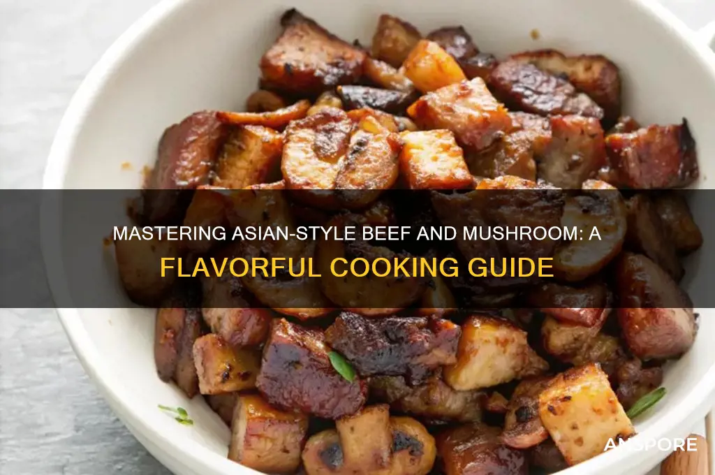 how to cook beef and mushroom in asian style