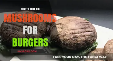 Perfectly Grilled Big Mushrooms for Juicy Burger Toppings